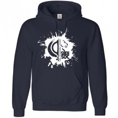 Personalised Sikh Society with custom text printed hoodie